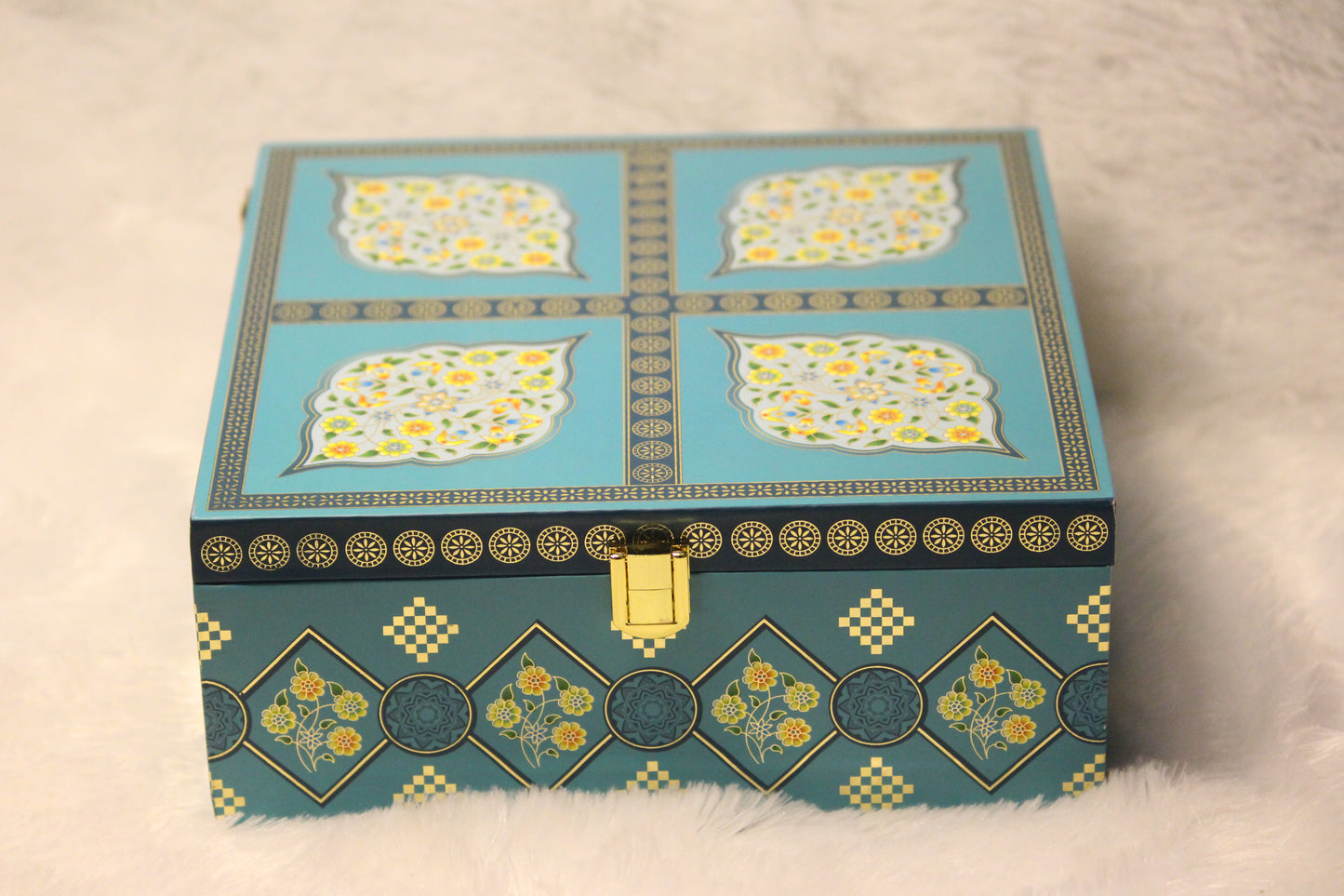 Royal Mughal-Inspired Gourmet Gift Box – 4 Jar Luxury Hamper Set